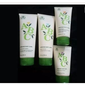 ABC Arbonne Baby Care. 4 Different Bottles.